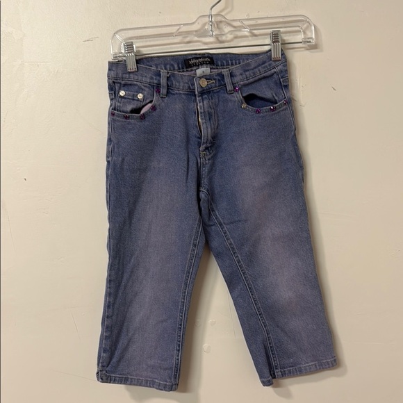 Xhilaration Blue Jeans with Stretch Comfort and Classic Fit vintage Y2K girls - Picture 1 of 5